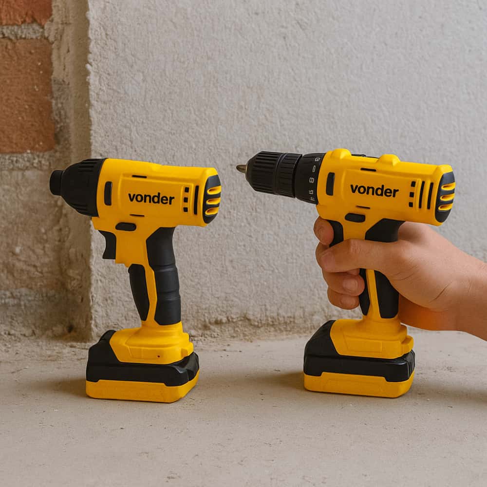 Taladro atornillador a batería con impacto PFBV012 Vonder - Miniatura 5