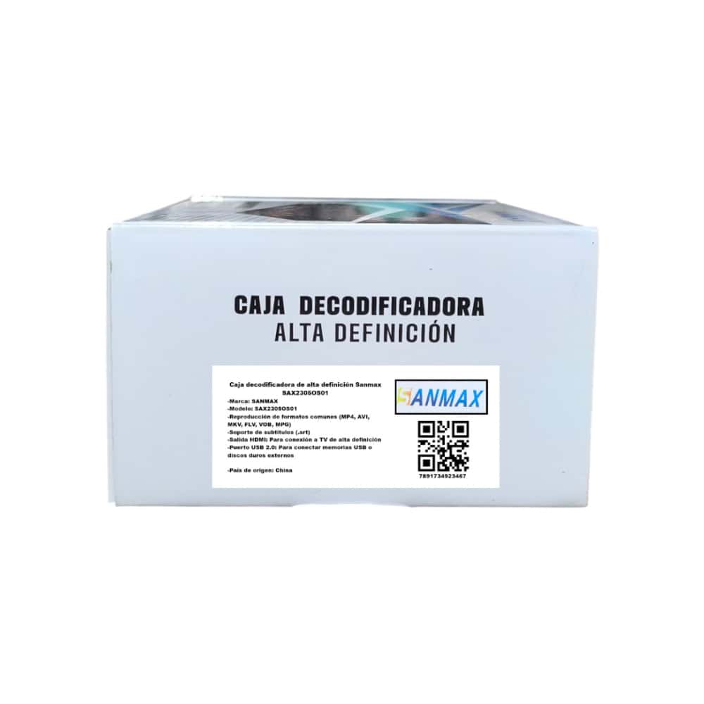 Caja decodificadora de alta definición Sanmax SAX2305OS01 - Miniatura 3