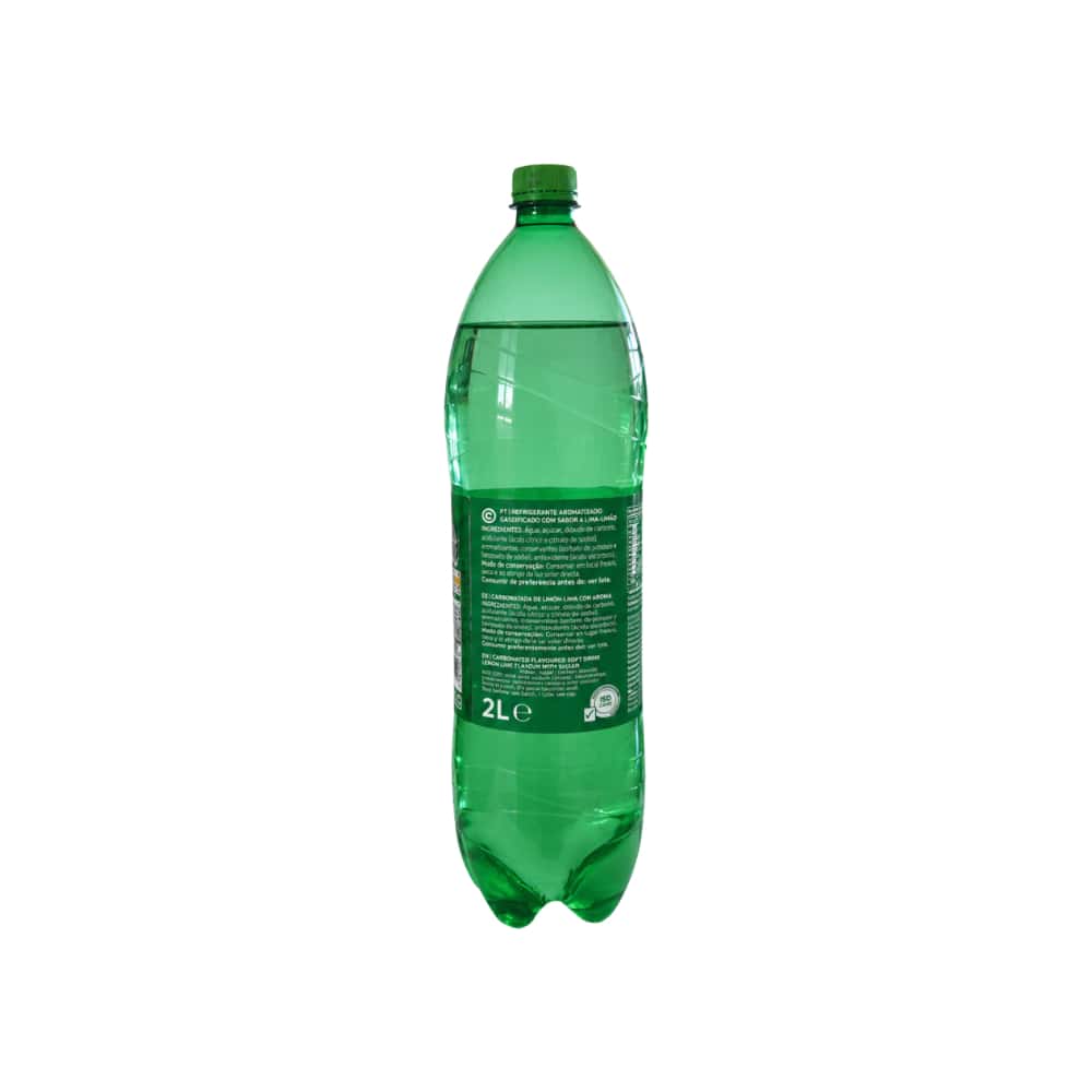 Refresco aromatizado y carbonatado con sabor a lima-limón Continente (2 L / 67.63 floz) - Miniatura 2