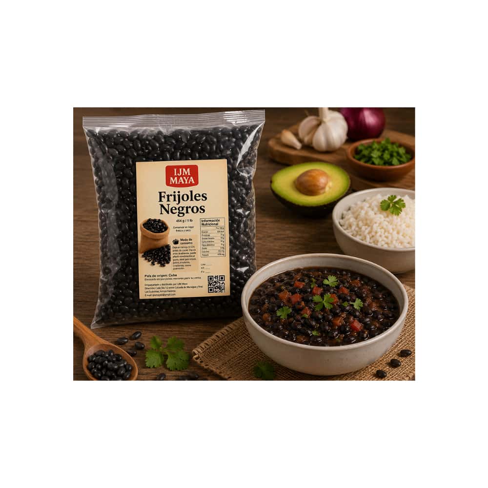 Frijoles negros IJM Maya (454 g / 1 lb) - Miniatura 4