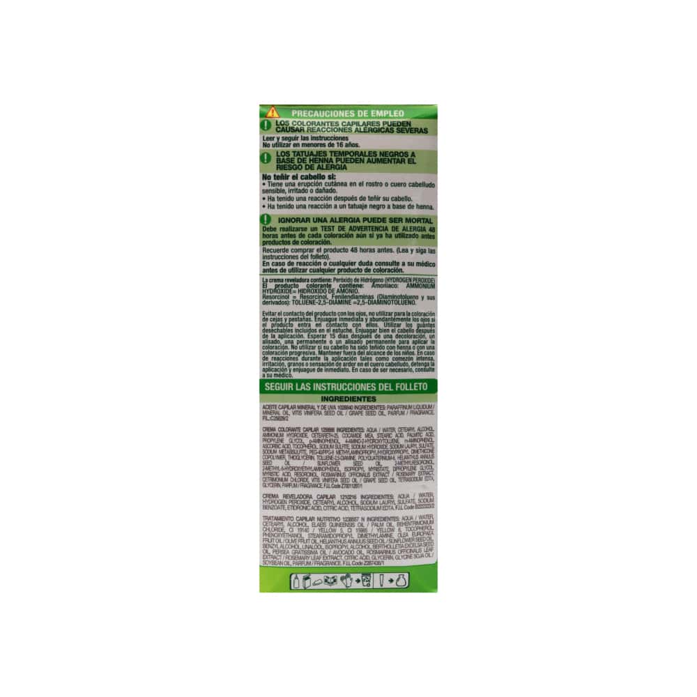 Tinte para el cabello No.45 tamarindo Nutrisse Garnier - Miniatura 6
