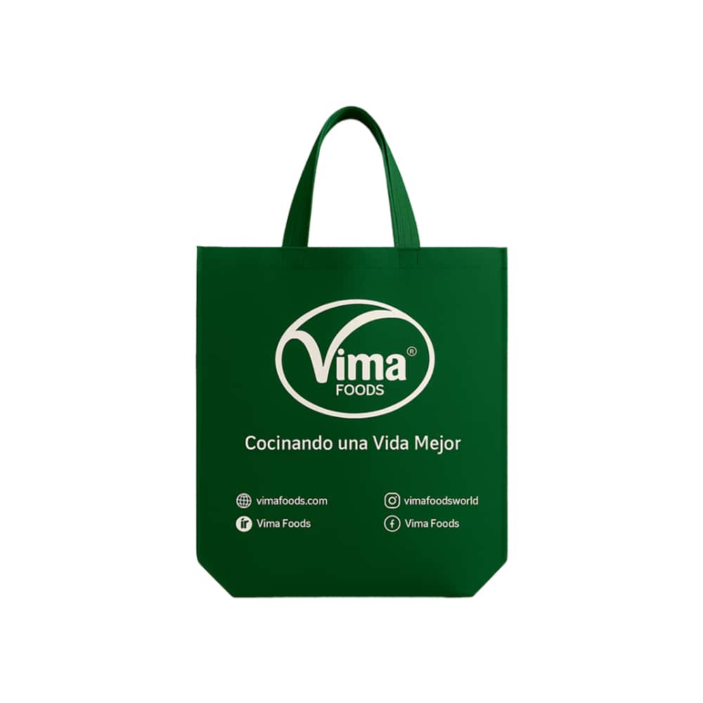 Bolsa de material no tejido verde VIMA (80 g) - Miniatura 1