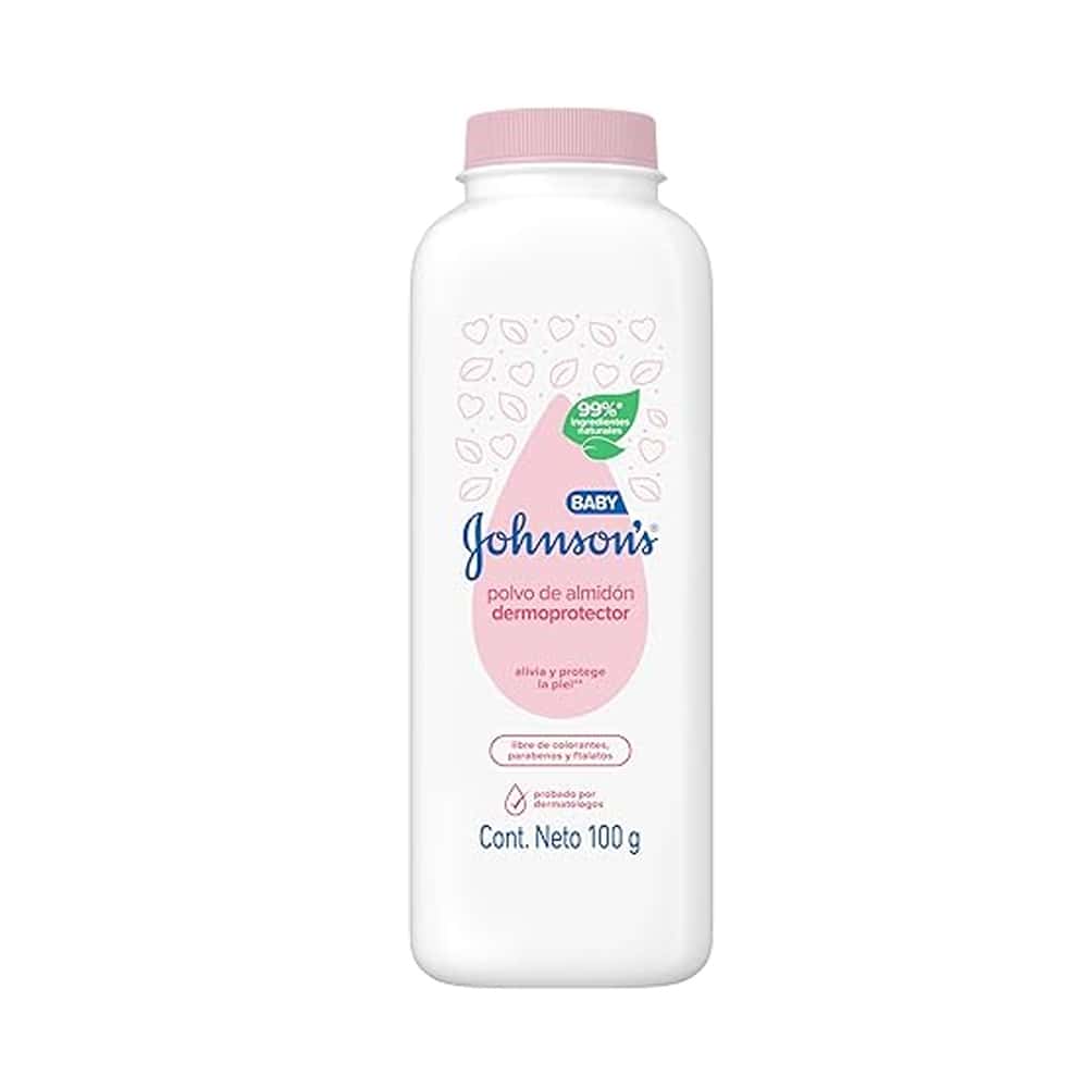Polvo de almidón dermoprotector Johnsons (100 g / 3.5 oz) - Miniatura 3