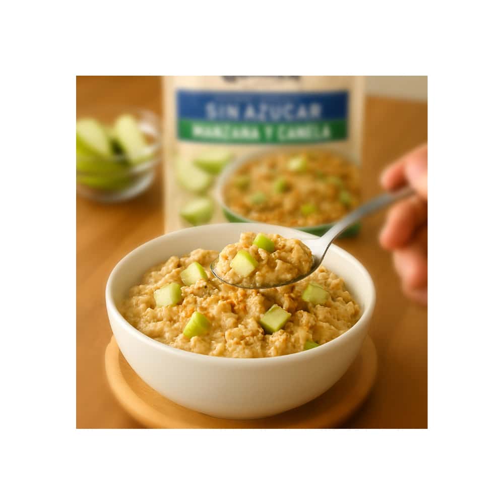 Cereal de avena integral sin azúcar sabor manzana y canela Quaker (2 x 35 g / 1.23 oz) - Miniatura 4