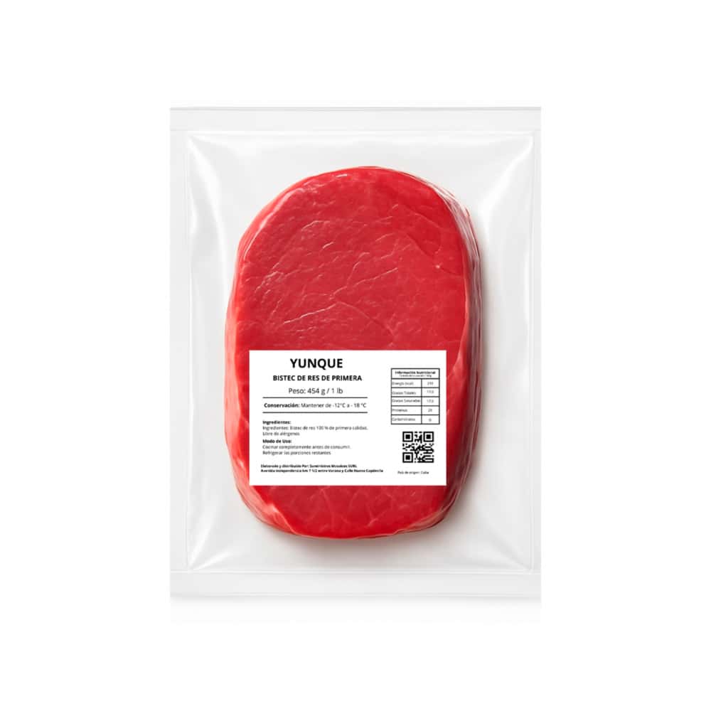 Bistec de res de primera Yunque (454 g / 1 lb) - Miniatura 2