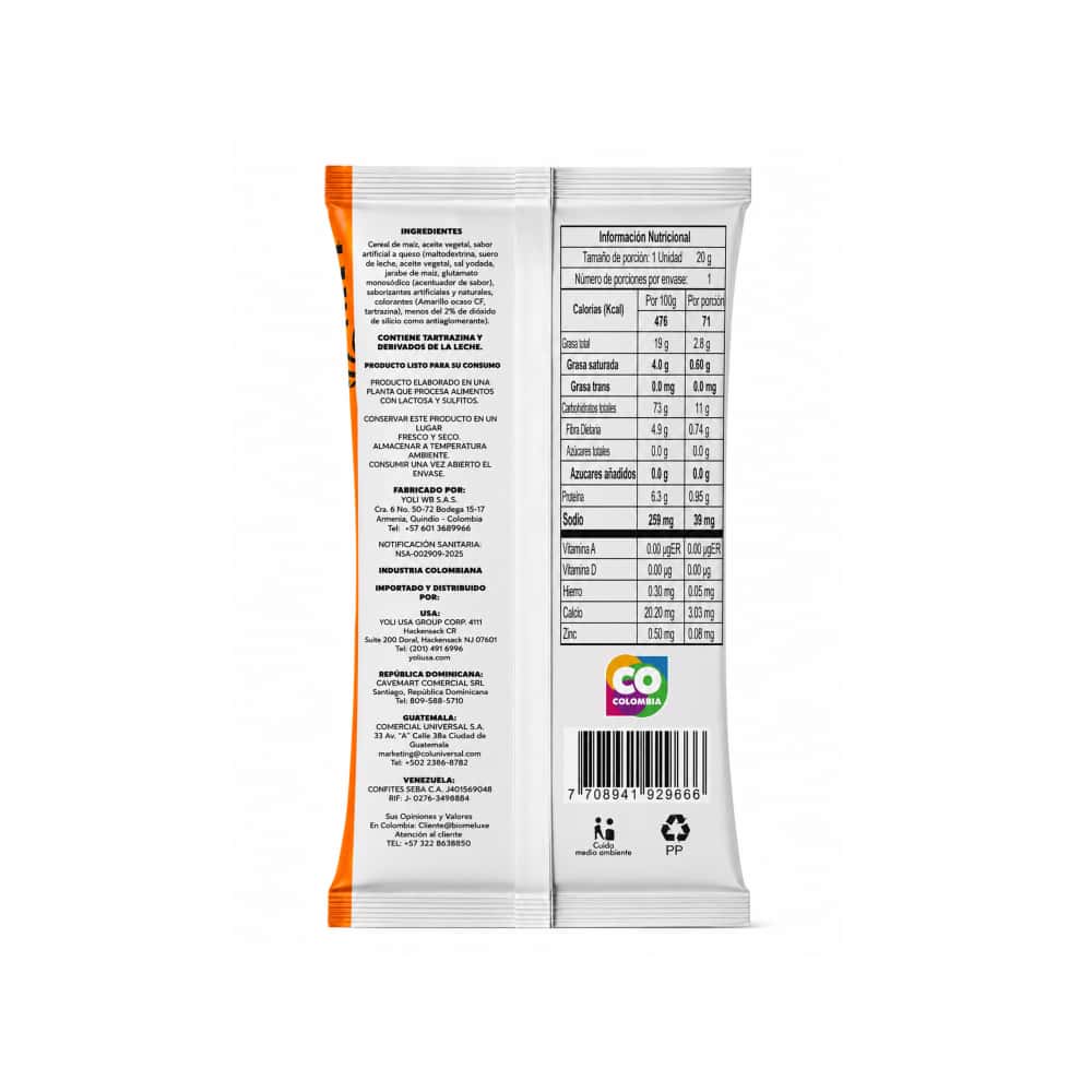 Pelly sabor a queso Totox (20 g) - Miniatura 2