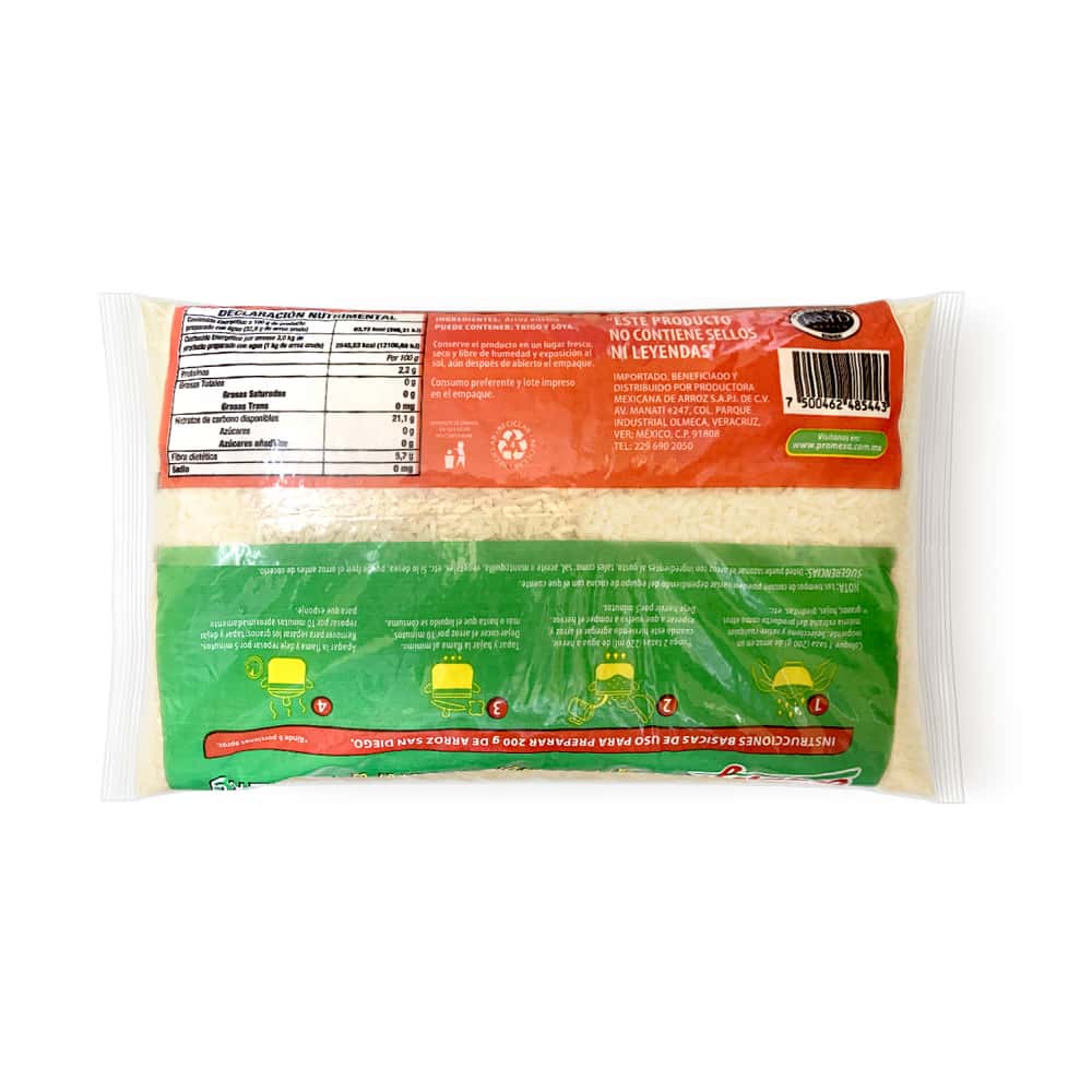 Arroz super extra San Diego (1 kg / 2.2 lb) - Miniatura 7