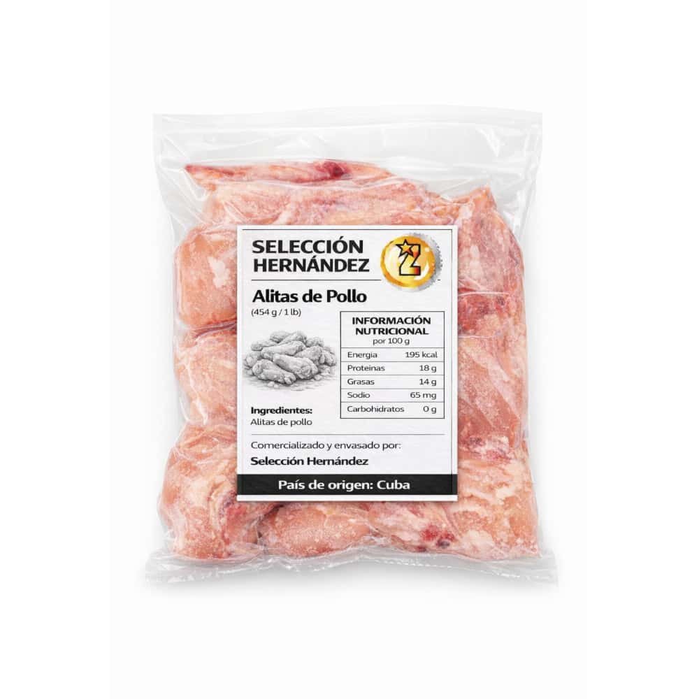 Alitas de pollo Selección Hernández (454 g / 1 lb) - Miniatura 1