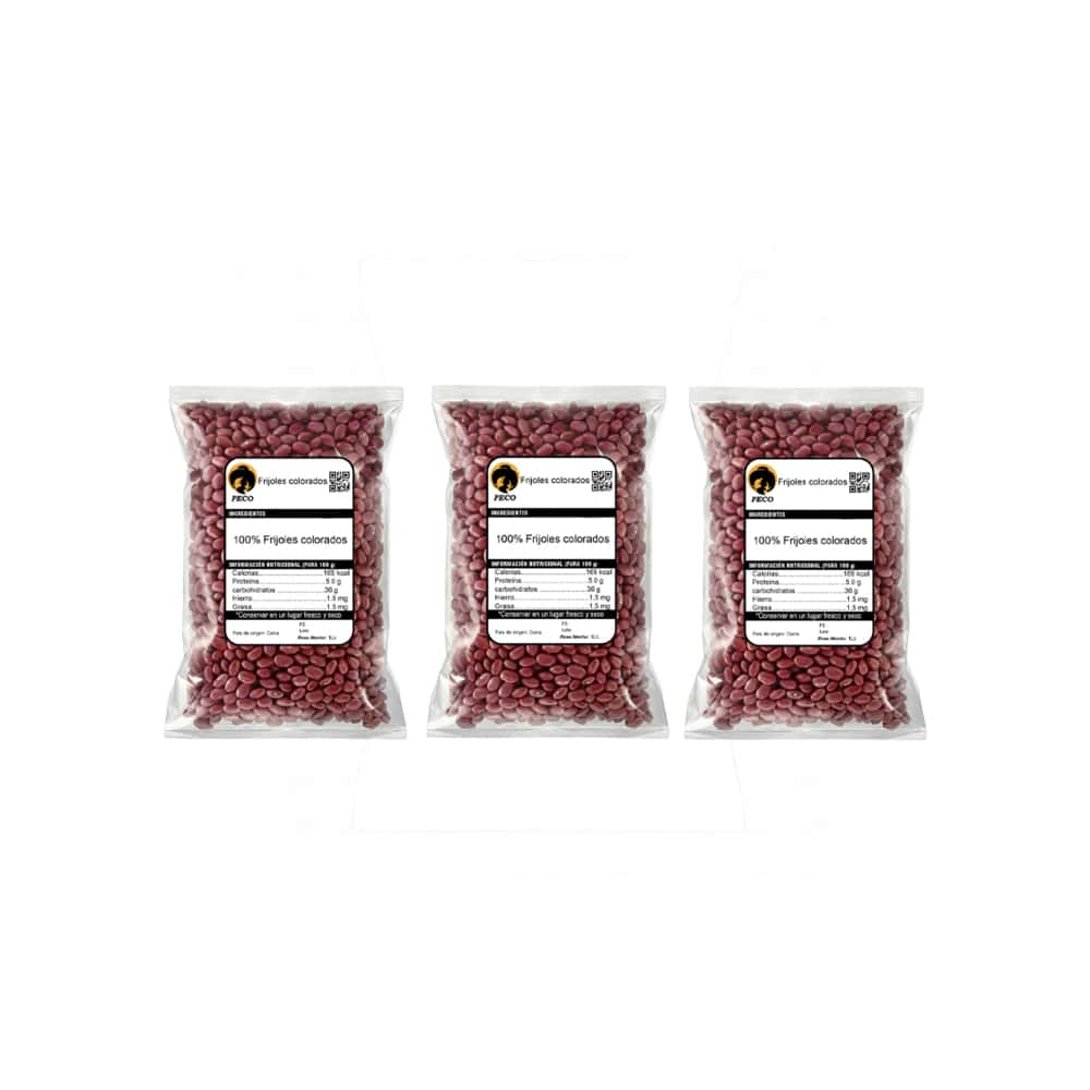 Frijoles colorados Peco (3 x 453.5 g / 1 lb) - Miniatura 1