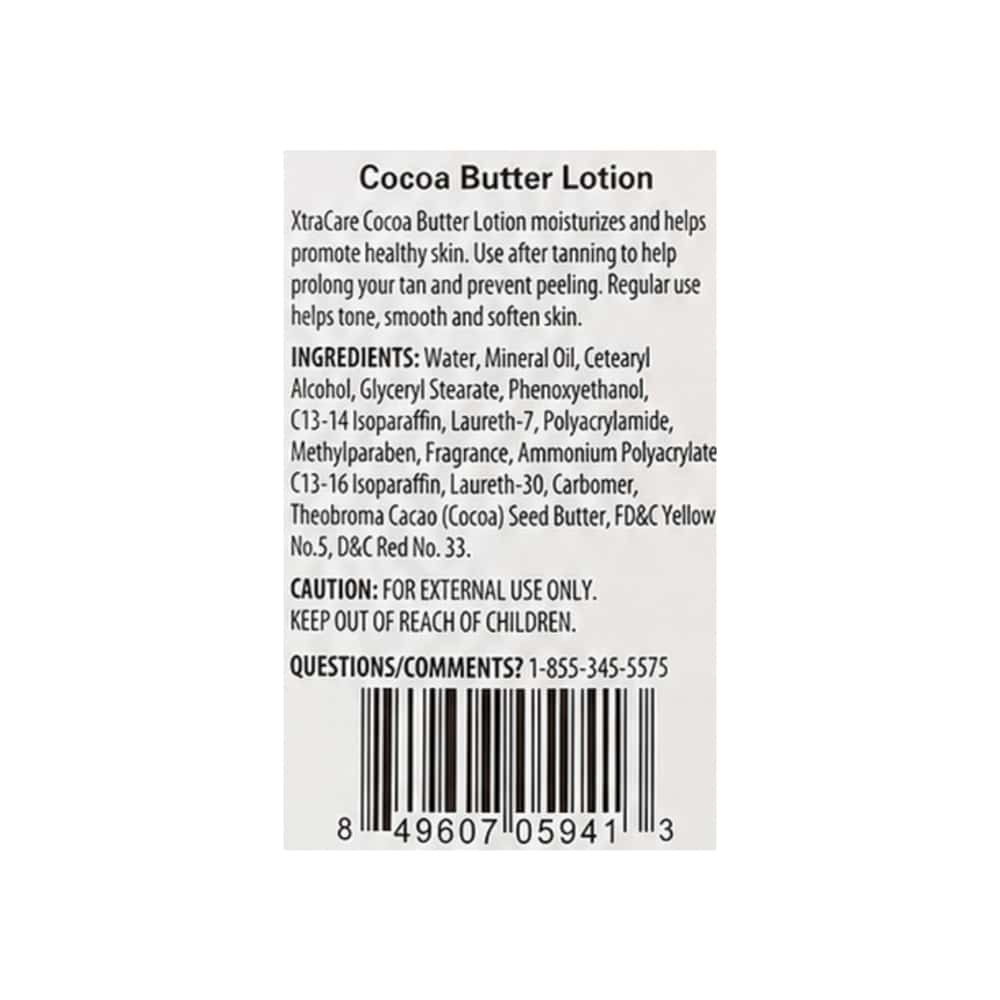 Loción corporal -crema- de manteca de cacao extra rica XtraCare (532 ml / 18 oz) - Miniatura 2