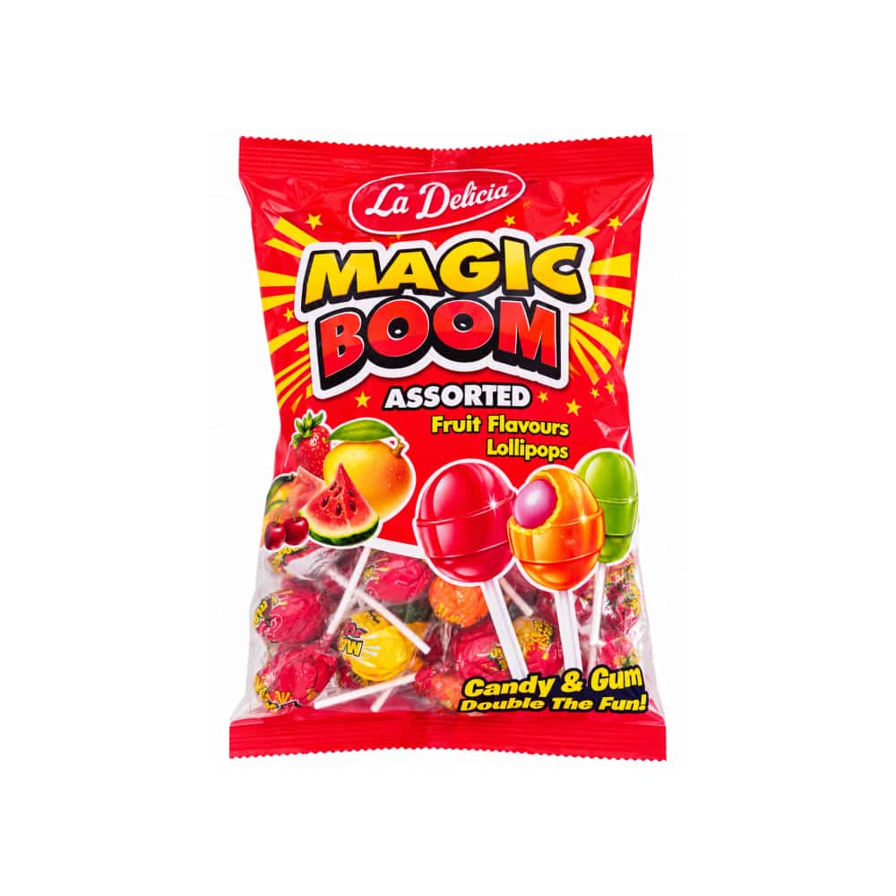 Chupa chupa de sabores frutales La Delicia (1.25 kg / 2.75 lb) - Miniatura 1