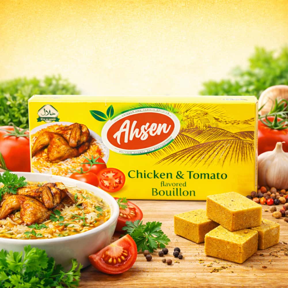Cubitos de caldo sabor a pollo y tomate Ahsen (120 g / 4.23 oz) - Miniatura 5