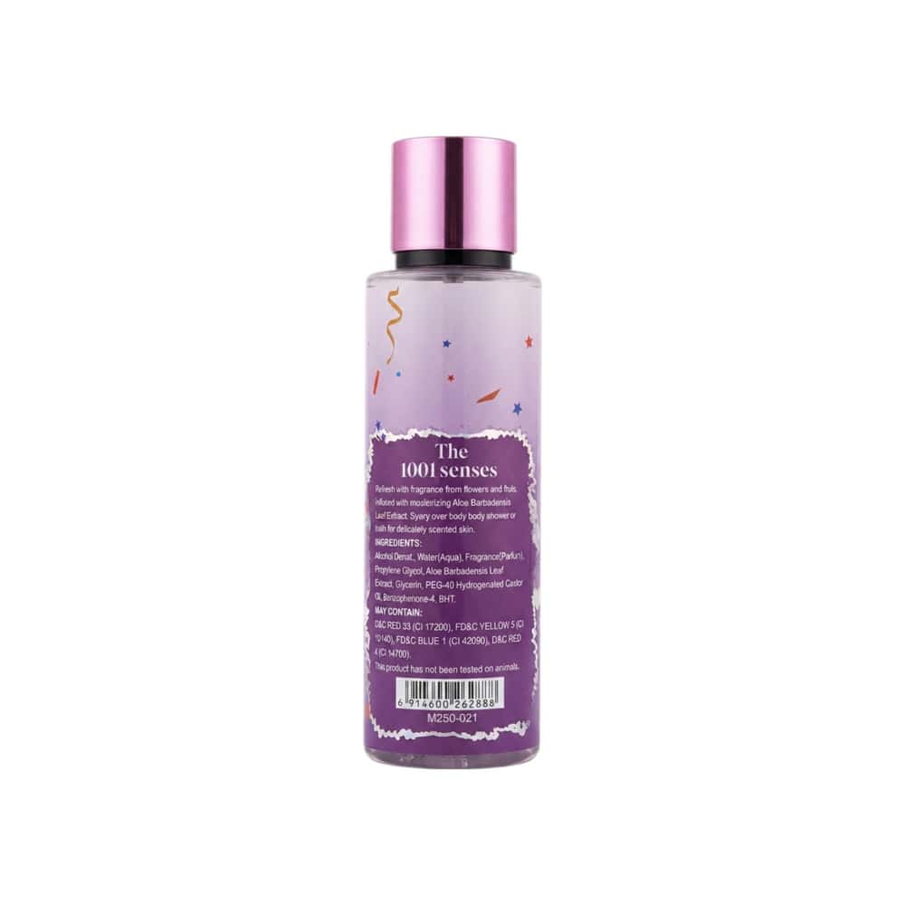 Colonia fragancia granada dulce The 1001 senses (250 ml) - Miniatura 1
