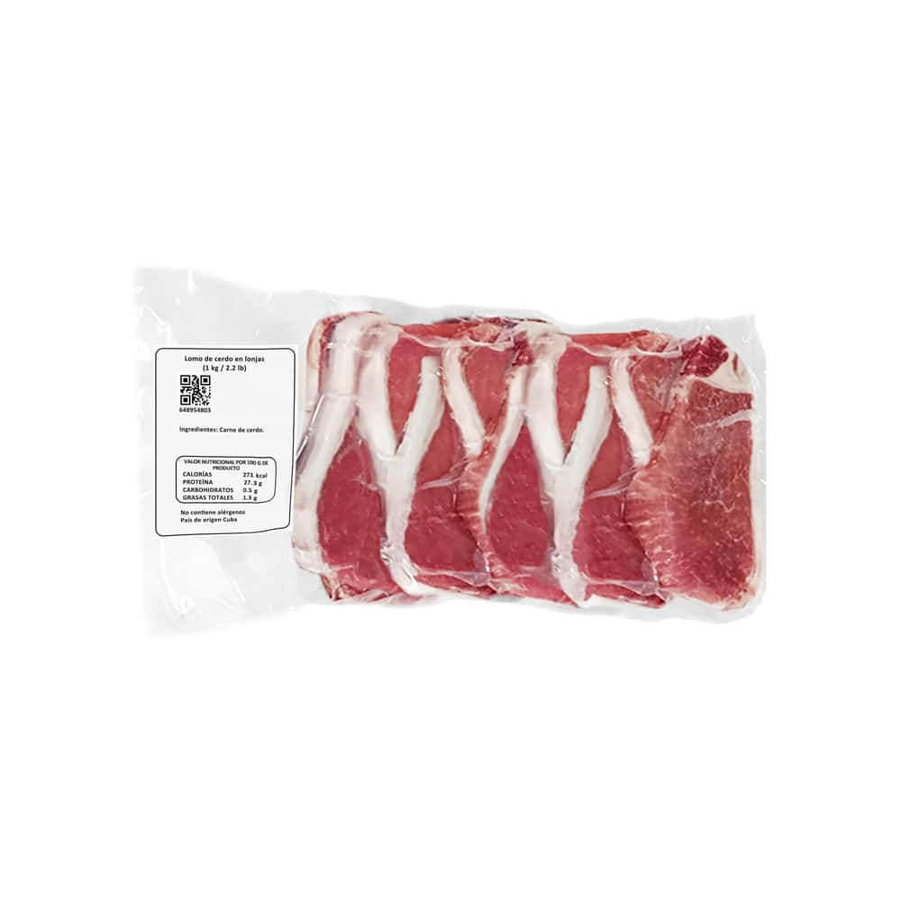 Lomo de cerdo en lonjas Y&D Ricos (1 kg / 2.2 lb) - Miniatura 6