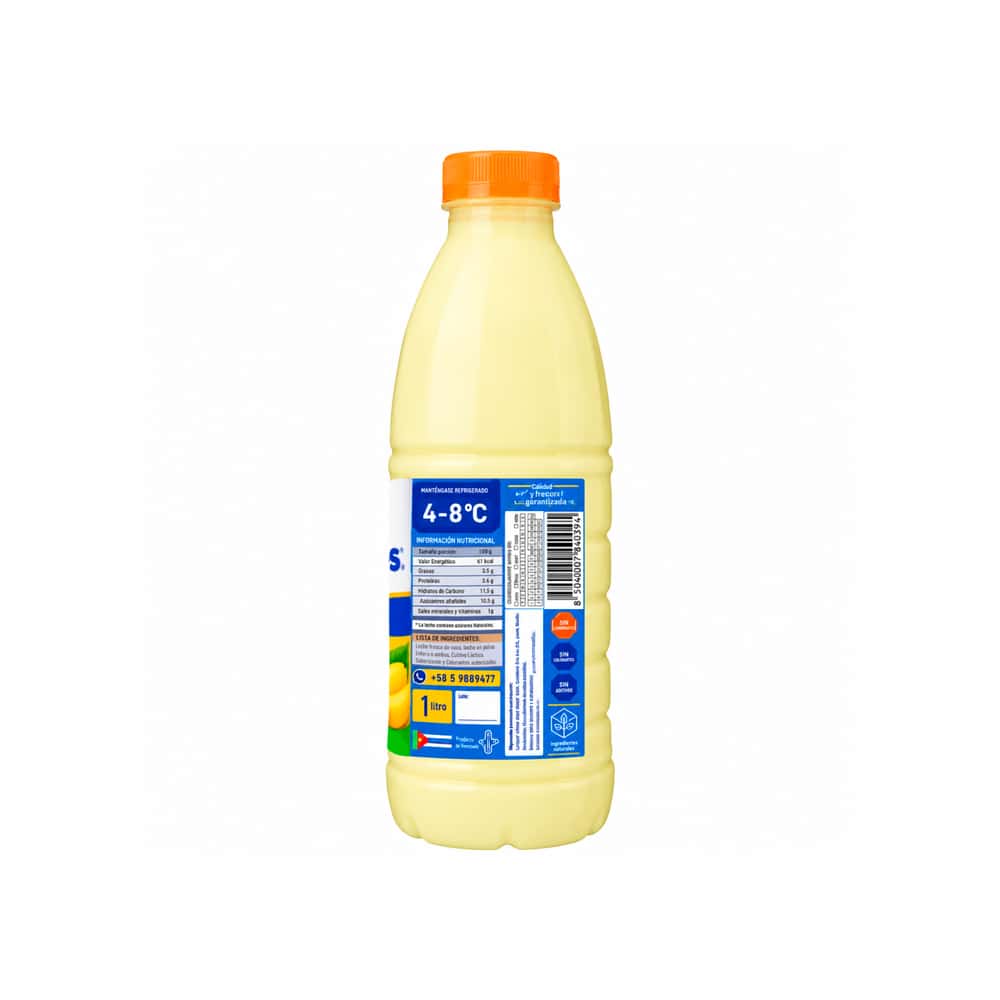 Yogurt sabor platanito Don Reyes (1 L) - Miniatura 2