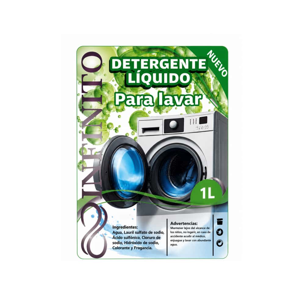 Detergente líquido para lavar Infinito (1 L) - Miniatura 3