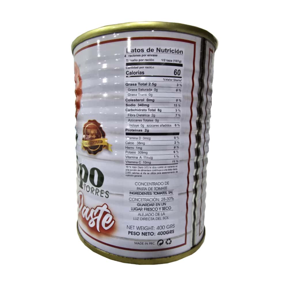 Pasta de tomate Campo Torres (400 g / 14 oz) - Miniatura 4