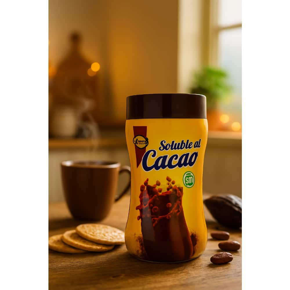 Cacao soluble desgrasado Ayala (2 x 500 g / 1.1 lb) - Miniatura 2