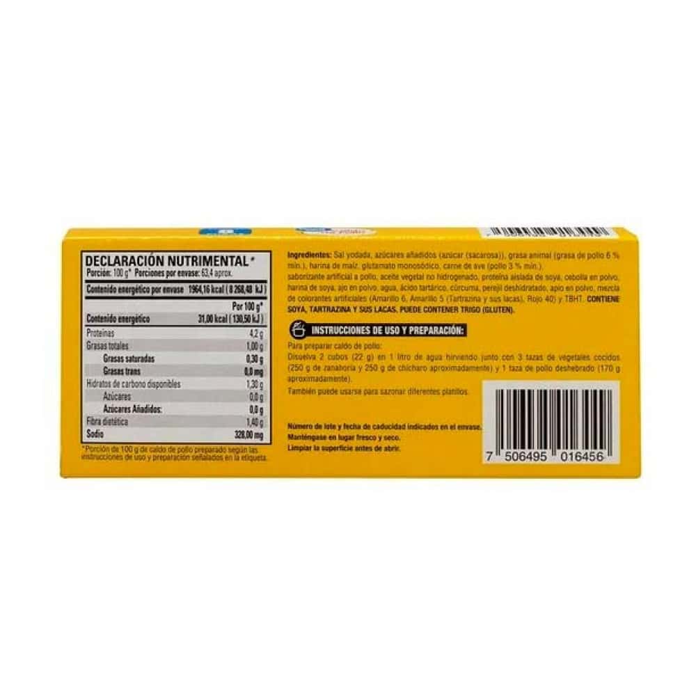 Caldo de pollo en cubos Great Value (132 g / 4.66 oz) - Miniatura 5