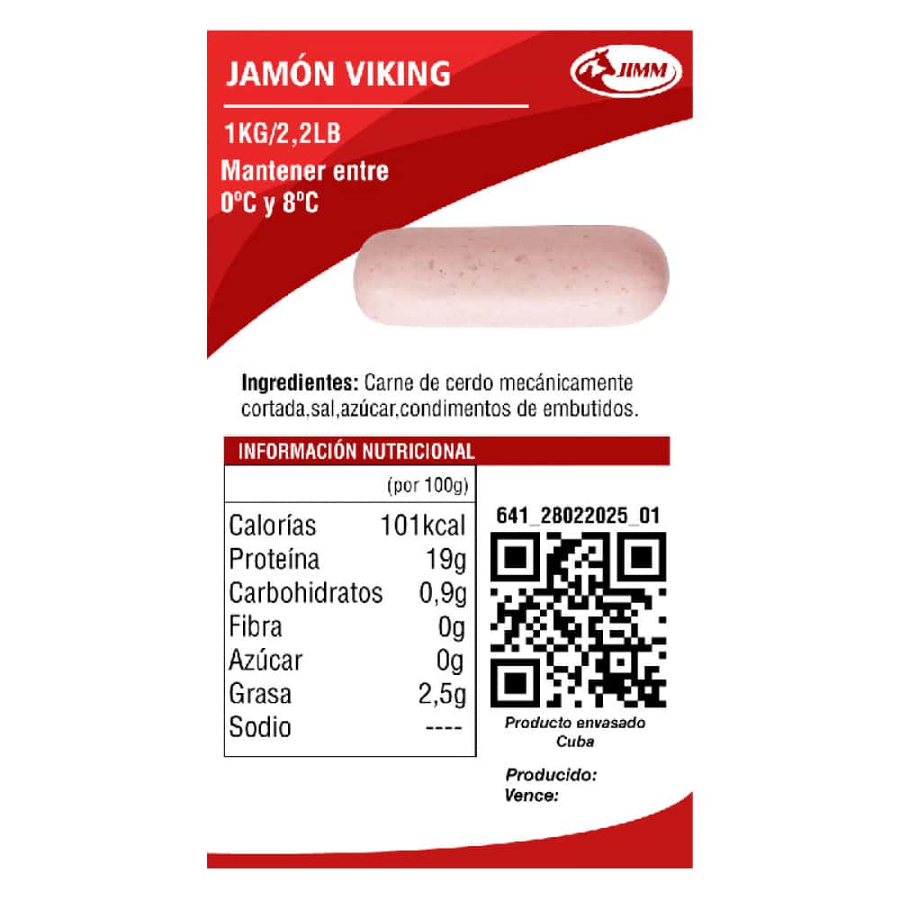 Jamón viking Jimm (1 kg / 2.2 lb) - Miniatura 3