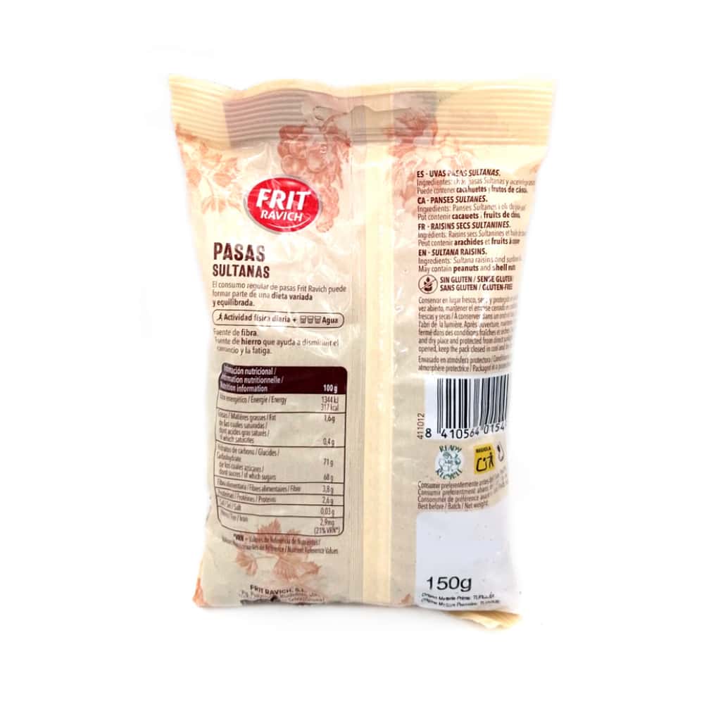 Pasas sultanas Frit Ravich (150 g / 5.29 oz) - Miniatura 5