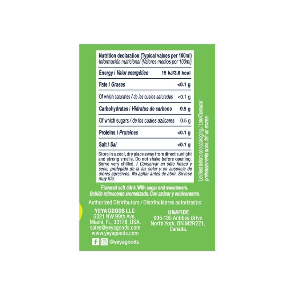 Refresco gaseado de limón YEYA (1.5 L / 50.7 fl oz) - Miniatura 3