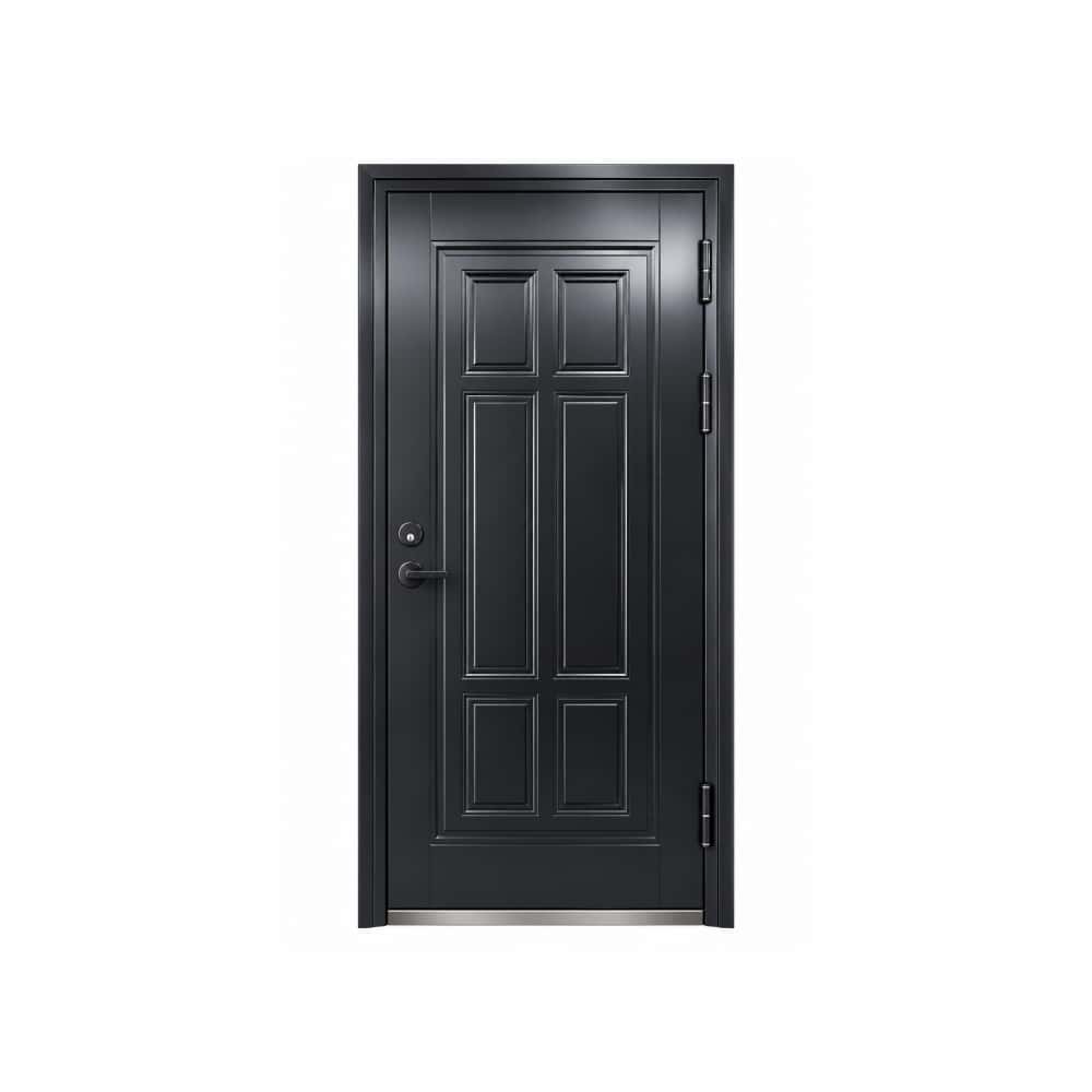 Puerta polimetálica de entrada principal 210 cm x 90 cm Ruden - Miniatura 1