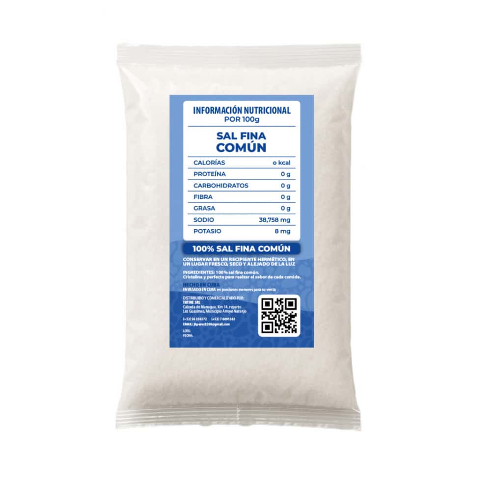 Sal fina común Campo Vivo (10 x 1 kg / 2.2 lb) - Miniatura 3