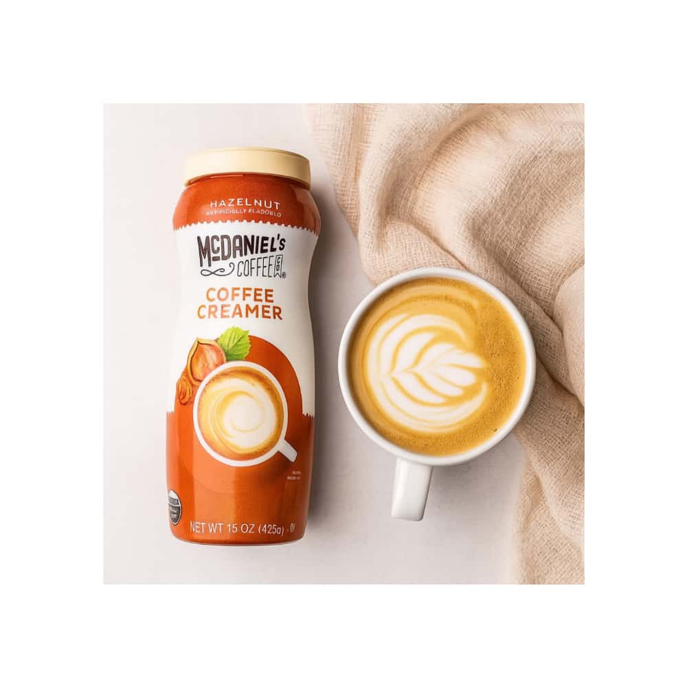 Crema para café sabor avellana McDaniel's Coffee (425 g / 15 oz) - Miniatura 4