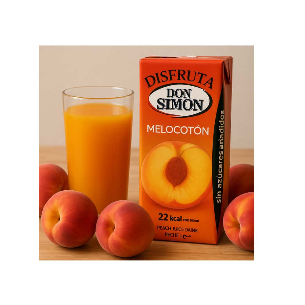 Caja de jugo de melocotón Don Simon (24 x 200 ml) - Miniatura 5