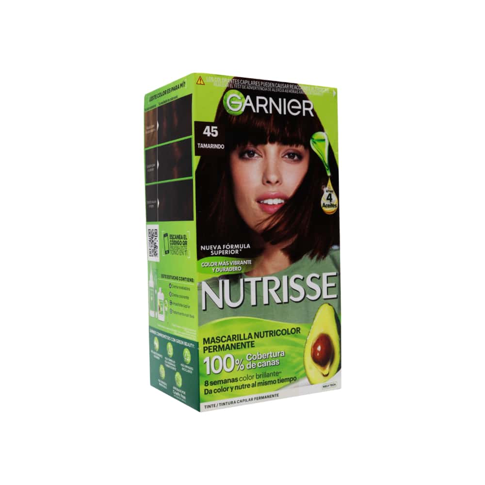 Tinte para el cabello No.45 tamarindo Nutrisse Garnier - Miniatura 3
