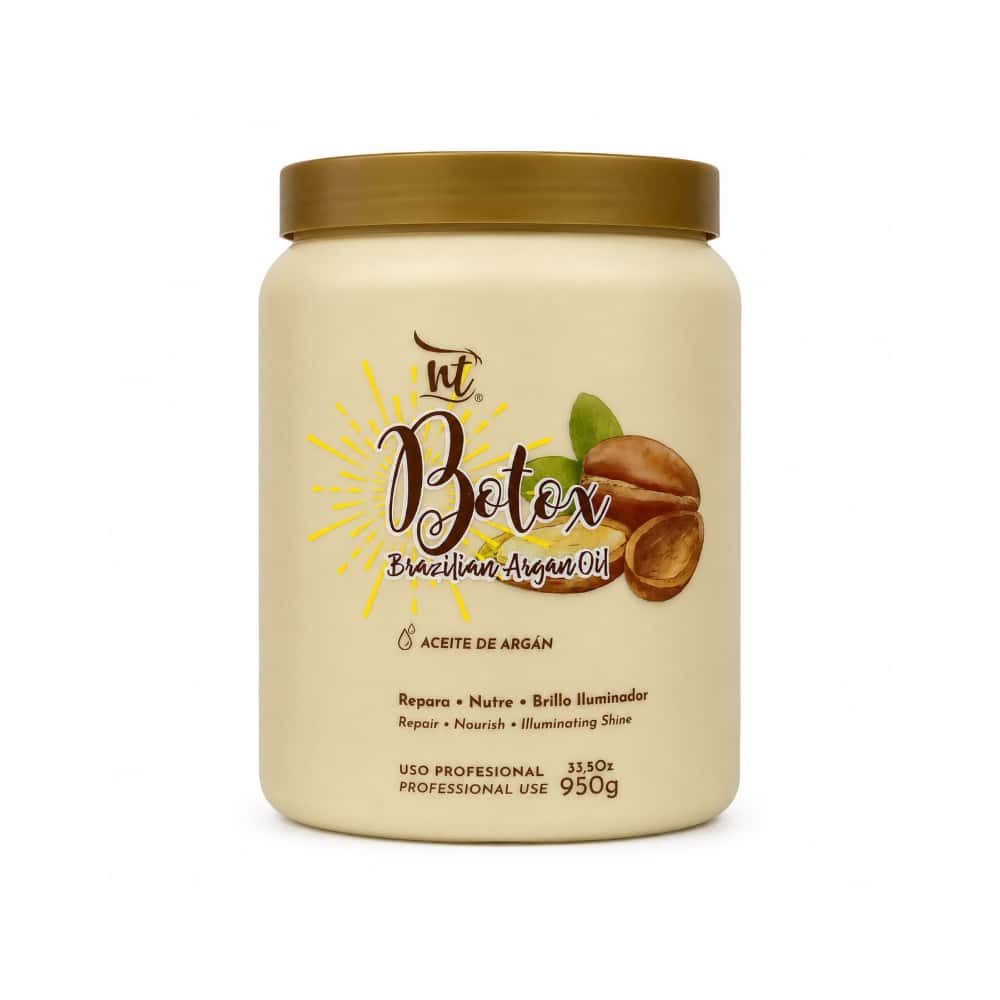 Botox para el cabello de aceite de argan Brazilian NT (950 g / 33.5 Oz) - Miniatura 1