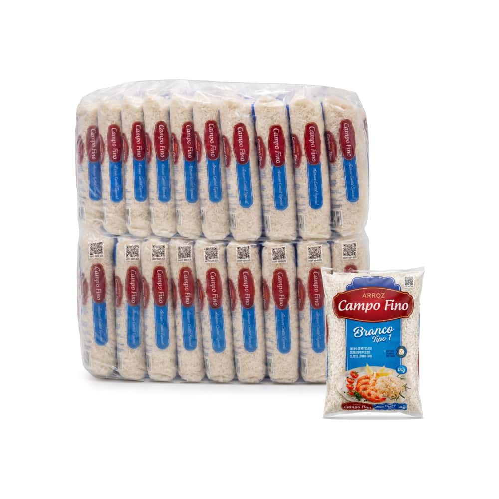 Arroz blanco Campo Fino (20 x 1 kg / 2.2 lb) - Miniatura 1