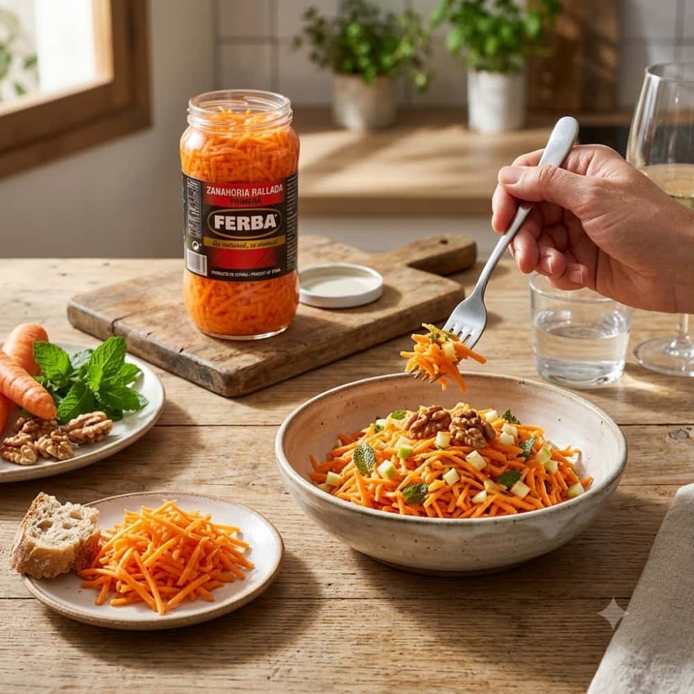 Zanahoria rallada Ferba (345 g / 12.17 oz) - Miniatura 5