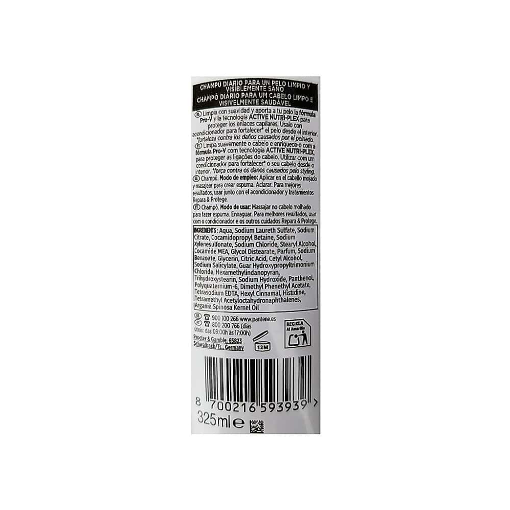 Champú Active Nutri-Plex Repara & Protege Pantene Pro-V (325 ml) - Miniatura 4