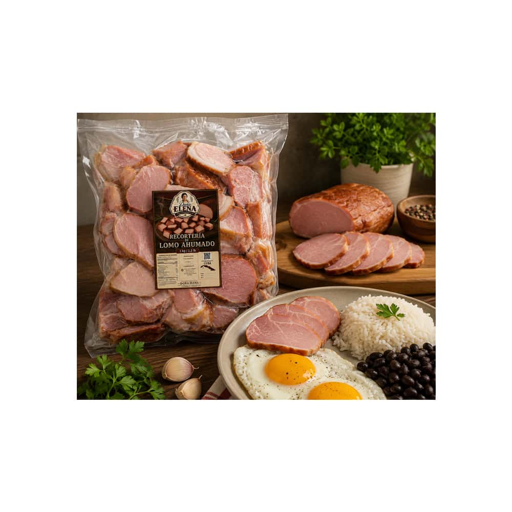 Recortería de lomo ahumado Doña Elena (1 kg / 2.2 lb) - Miniatura 3