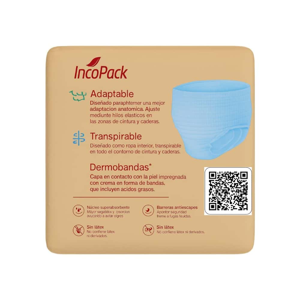 Pañales para adultos pant media día M7 IncoPack (20 U) - Miniatura 3