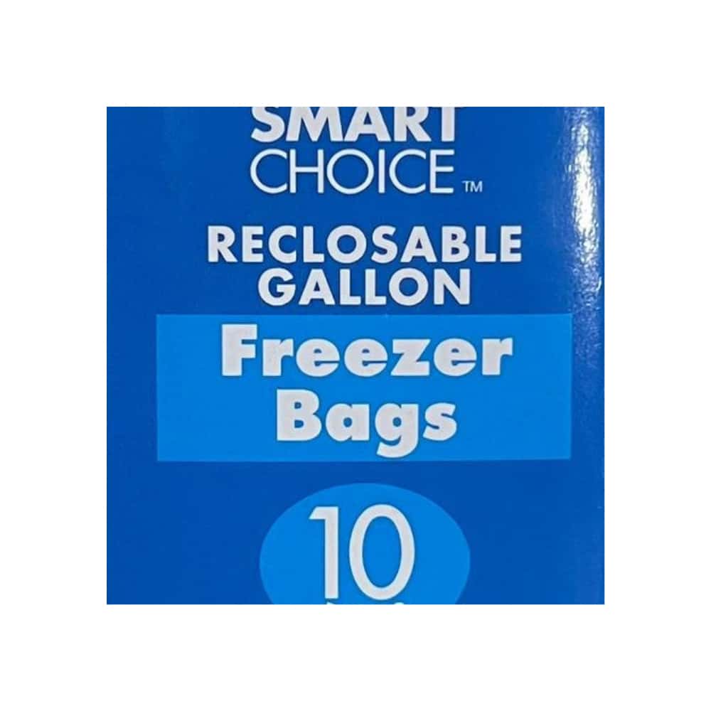 Bolsa plástica para congelador con cierre dentado Smart Choice (10 U) - Miniatura 6