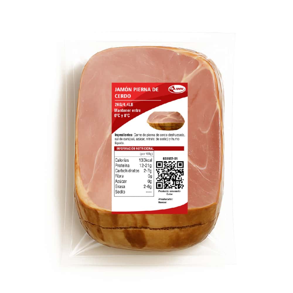Jamón de pierna de cerdo Jimm (2 kg / 4.4 lb) - Miniatura 1