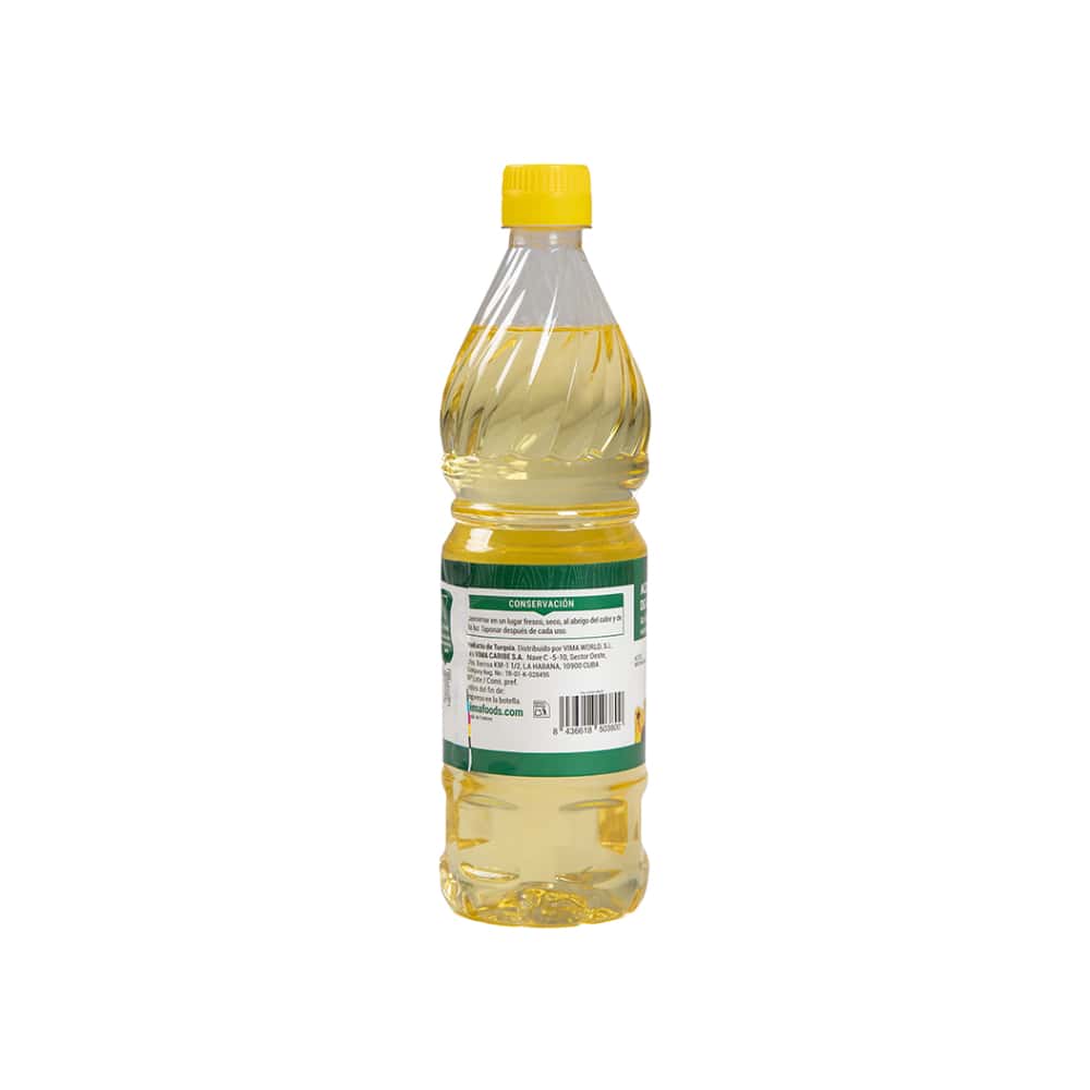 Aceite refinado de girasol Vima Foods (700 ml) - Miniatura 3