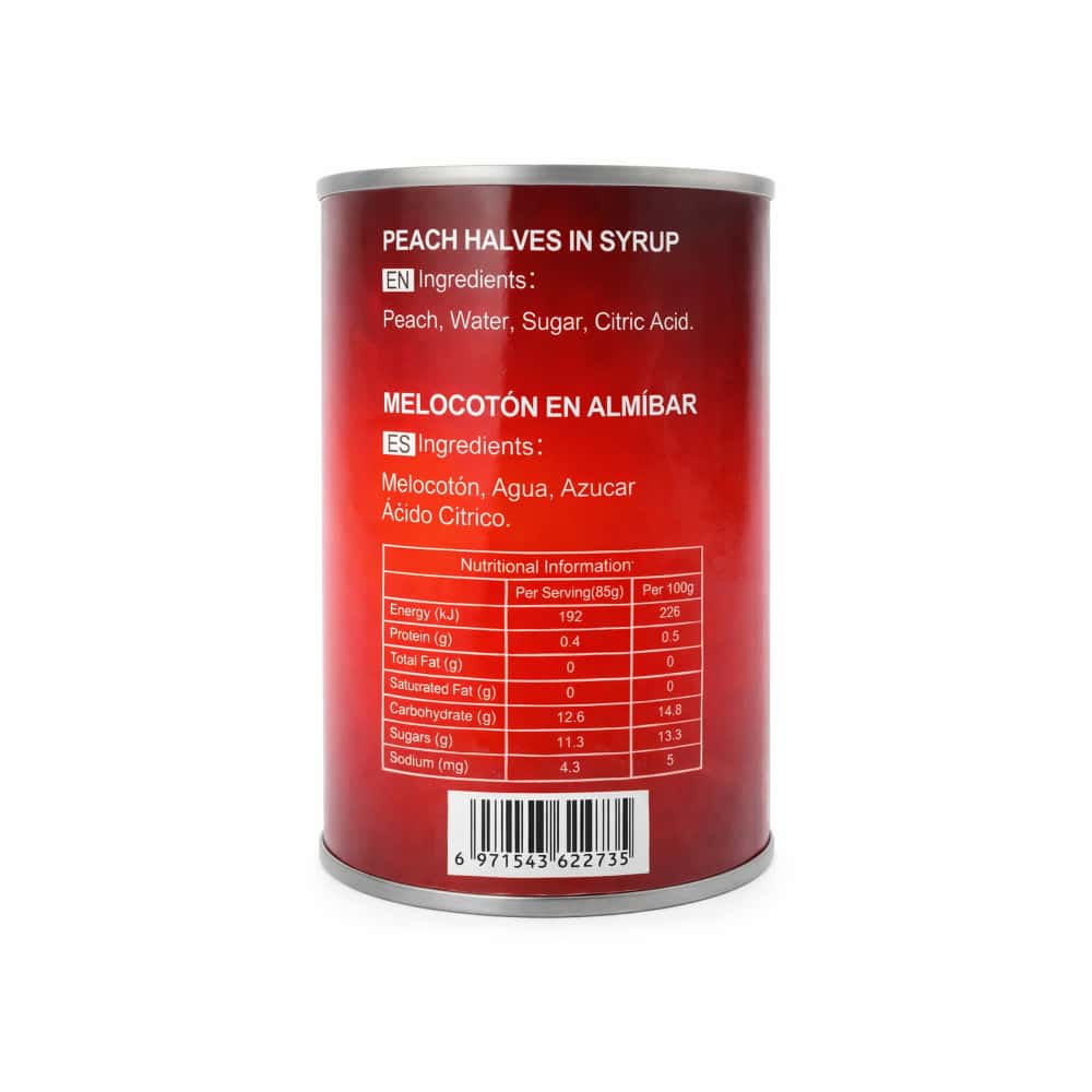 Melocotón en almíbar La Sabrosa (425 g / 14.99 oz) - Miniatura 3