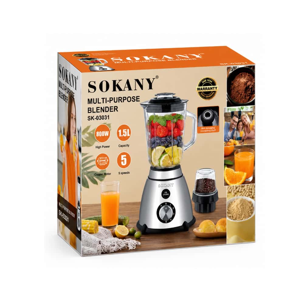Batidora multipropósito 1.5 L Sokany SK-03031 - Miniatura 7