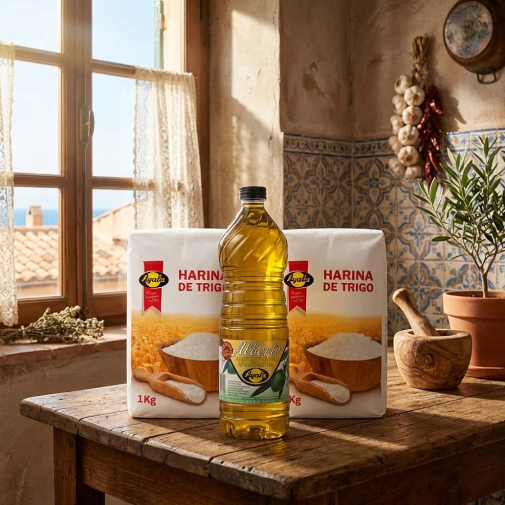 Harina de trigo + aceite de oliva virgen extra - Miniatura 2