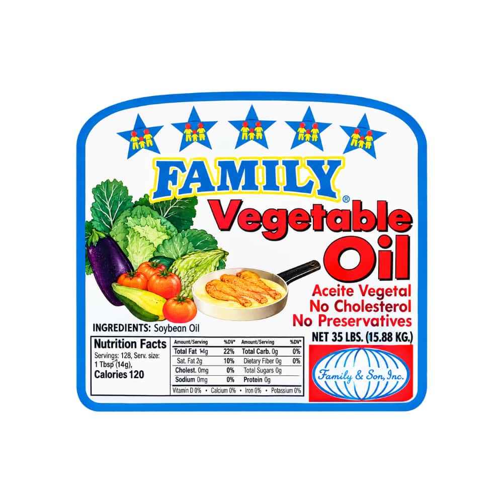 Aceite vegetal Family (15.88 kg / 35 lb) - Miniatura 3