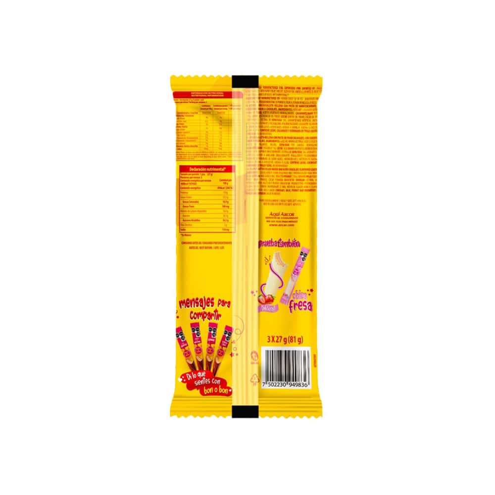 Galletas rellena con pasta de maní y cobertura de chocolate Bon o Bon (81 g / 2.85 oz) - Miniatura 4