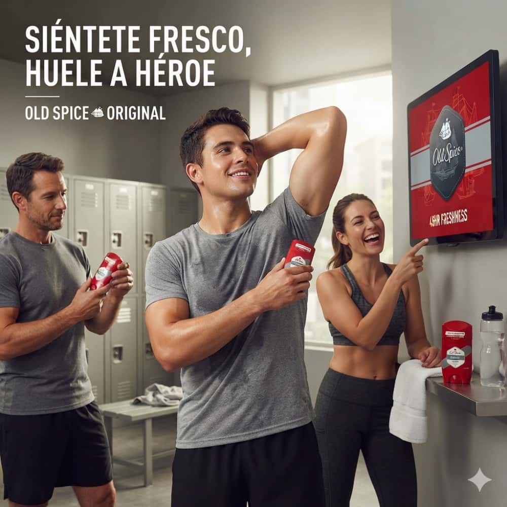 Desodorante en barra sin aluminio para hombre Original Old Spice (50 ml) - Miniatura 4