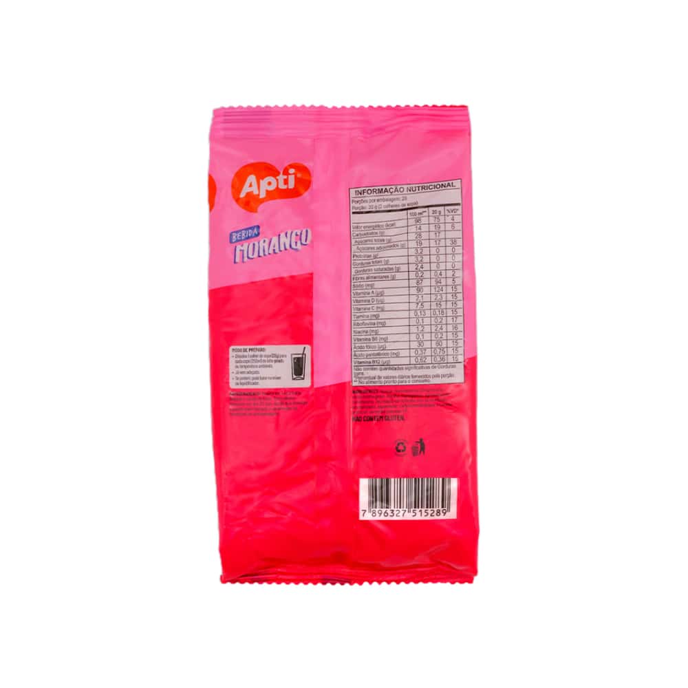 Fresa en polvo instantánea con vitamina (5 x 400 g / 14.1 oz) - Miniatura 3