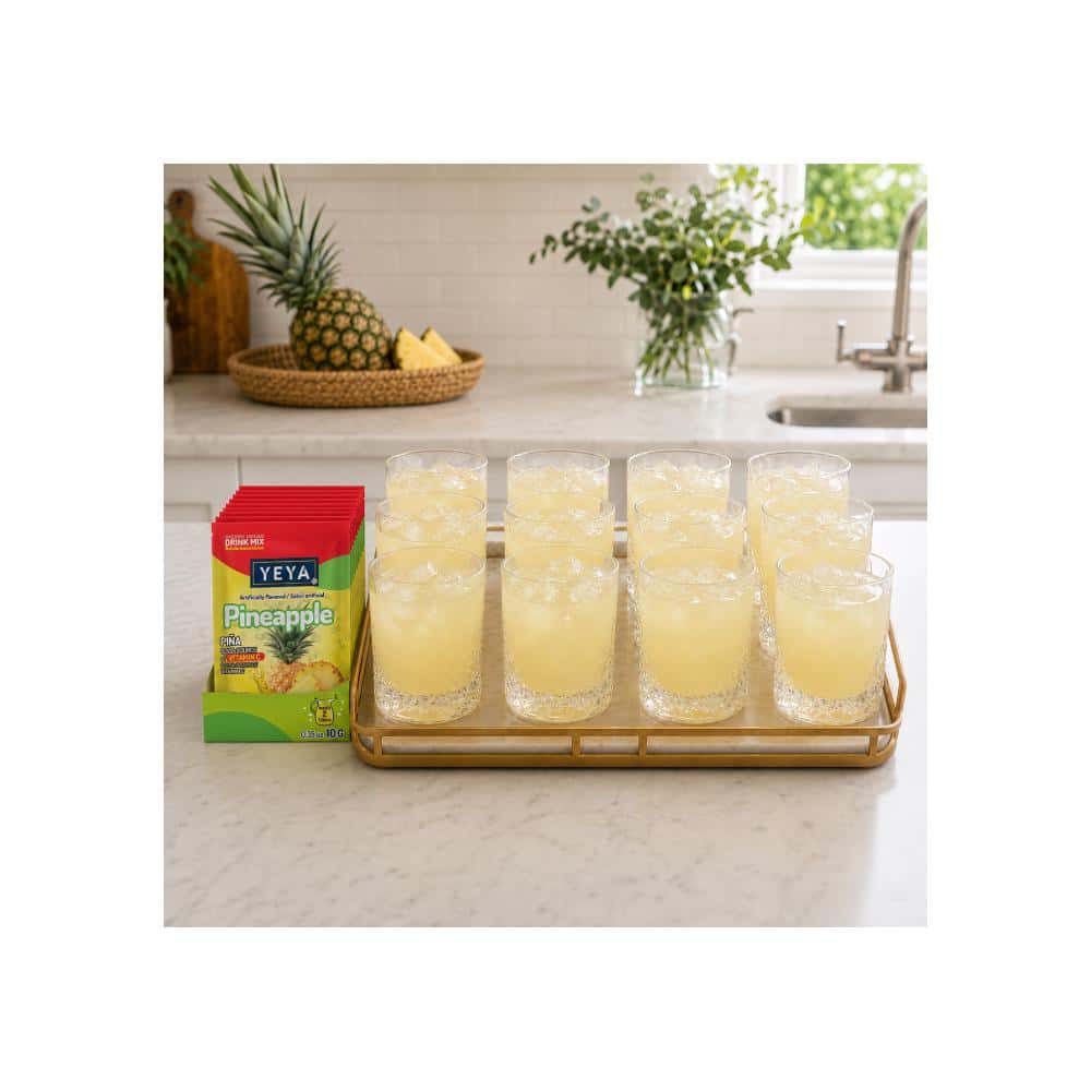 Refresco instantáneo sabor piña YEYA (26 x 10 g / 0.35 oz) - Miniatura 3