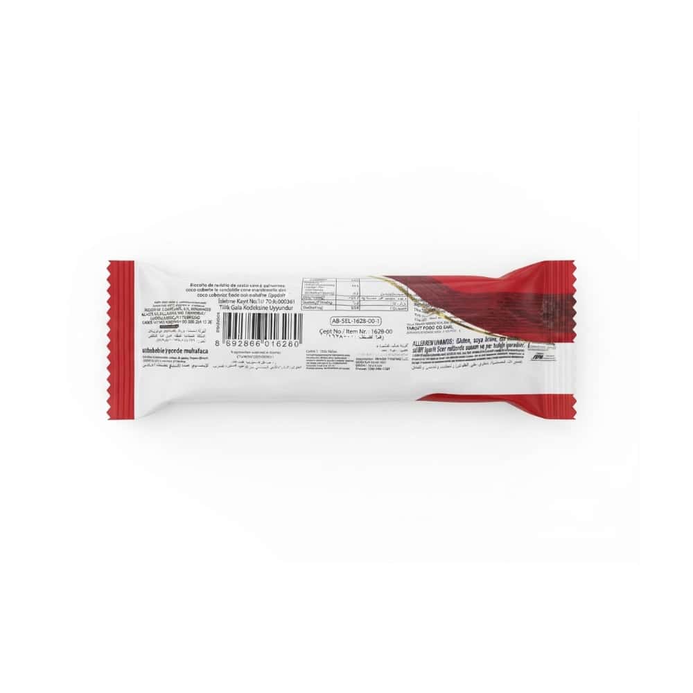 Galleta rellena de malvavisco y cubierta de chocolate y coco Chocopaye Simsek (50 g / 1.76 oz) - Miniatura 2