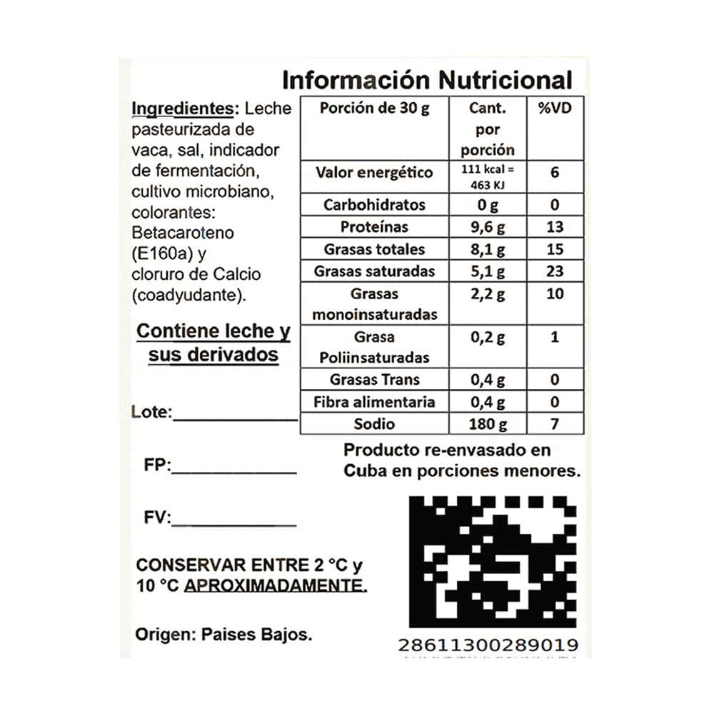 Queso gouda May SM (1 kg / 2.2 lb) - Miniatura 5